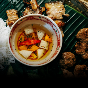 Bún Chả / Grilled Pork Noodles