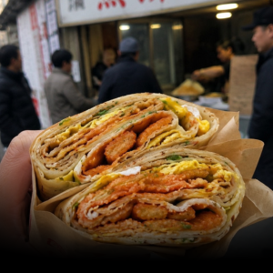 Jianbing / Chinese Savory Crepe