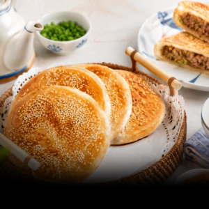 Guokui / Crispy Stuffed Flatbreads