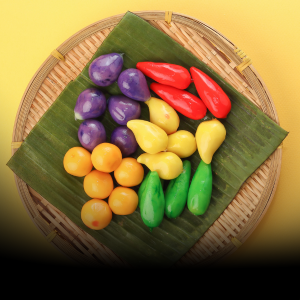Luk Chup / Fruit-Shaped Mung Bean Sweets