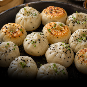 Sheng Jian Bao / Pan-Fried Soup Buns