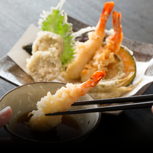 Tempura / Deep-fried Seafood or Vegetables
